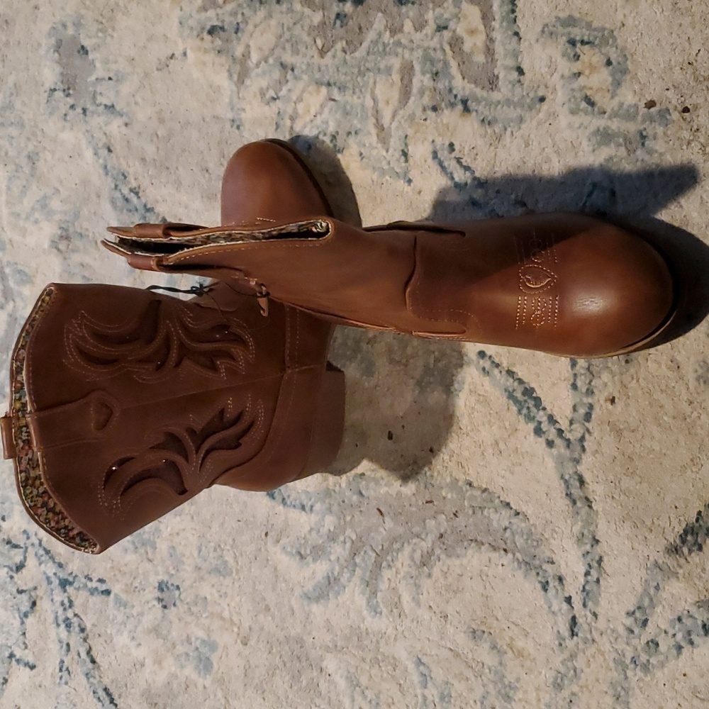 SANCHEE Cowgirl Boots Size 3